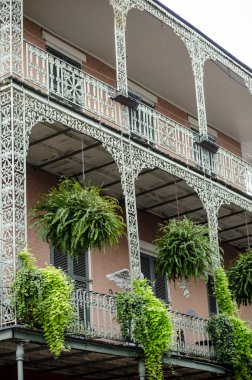 Balkonlu, new orleans ev