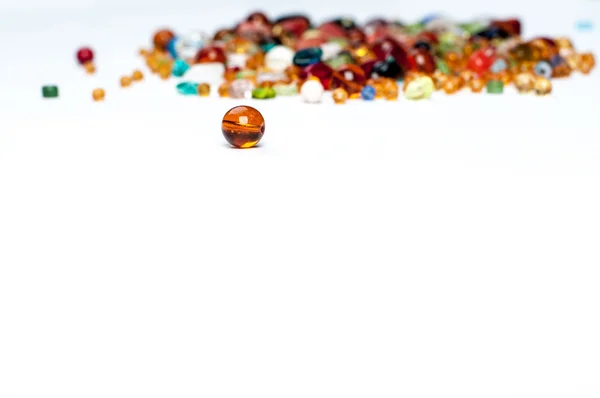 renkli cam boncuklar