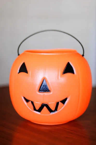 Trick or treating pumpkin bag — Stock Photo, Image