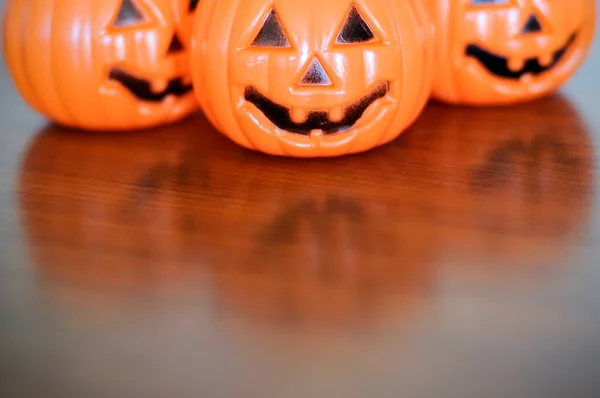 Halloween face pumpkins — Stock Photo, Image