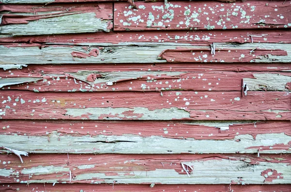 Grunge red wooden boards — Stock Photo, Image