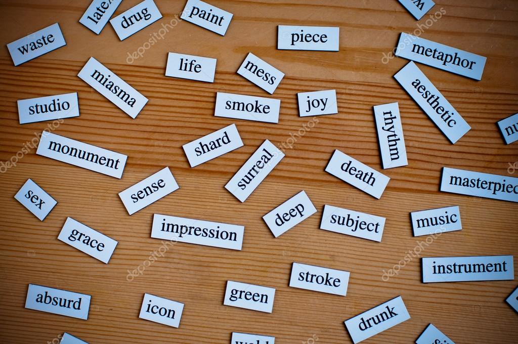 palabras en inglés — Foto de stock © matabum #43251447