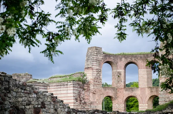 Trier Imperial Roman Baths, Kaiserthermen, Germany — Stock Photo, Image