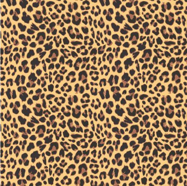 Leopard seamless pattern design, vector illustration background