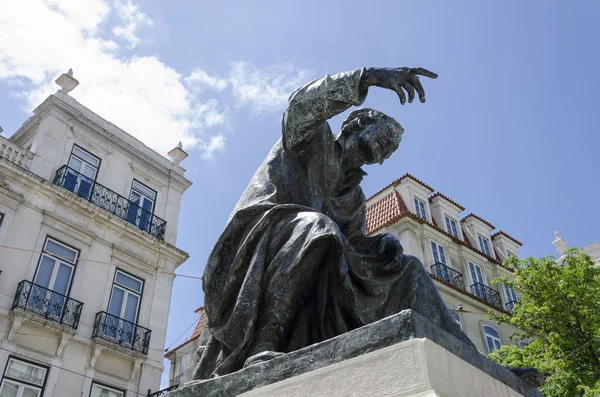 Monument in het centrum van Lissabon — Stockfoto