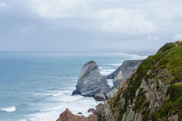 Βράχια του cabo da roca Ακρωτήριο — Φωτογραφία Αρχείου