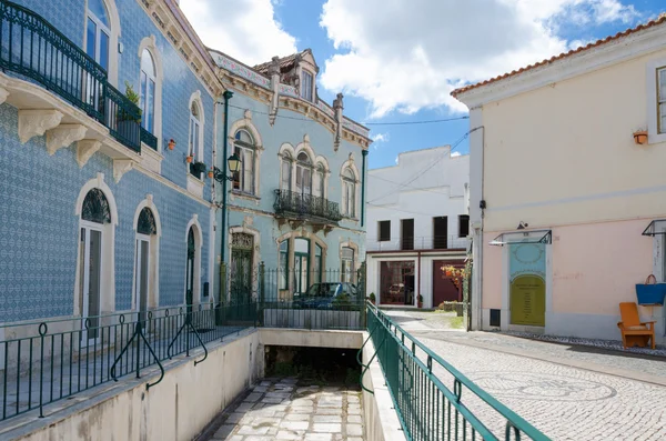 Pueblo europeo. Calles en Obidos, Portugal — Foto de Stock