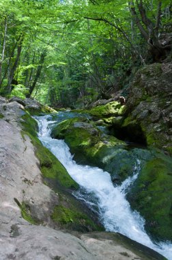 şelale Kırım Dağları