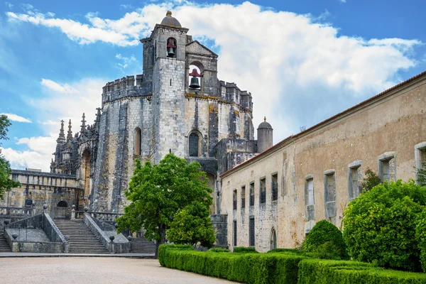 Średniowieczny zamek Templariuszy. Portugalia — Zdjęcie stockowe