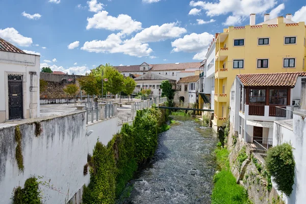 Europeiska by. smala gatorna i Óbidos, portugal — Stockfoto