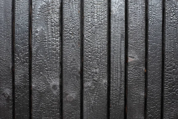 Spalone Drewno Tekstury Tła Spalone Drewniane Deski Zbliżenie Sho Sugi — Zdjęcie stockowe