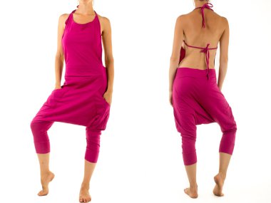 pembe harem pantolon