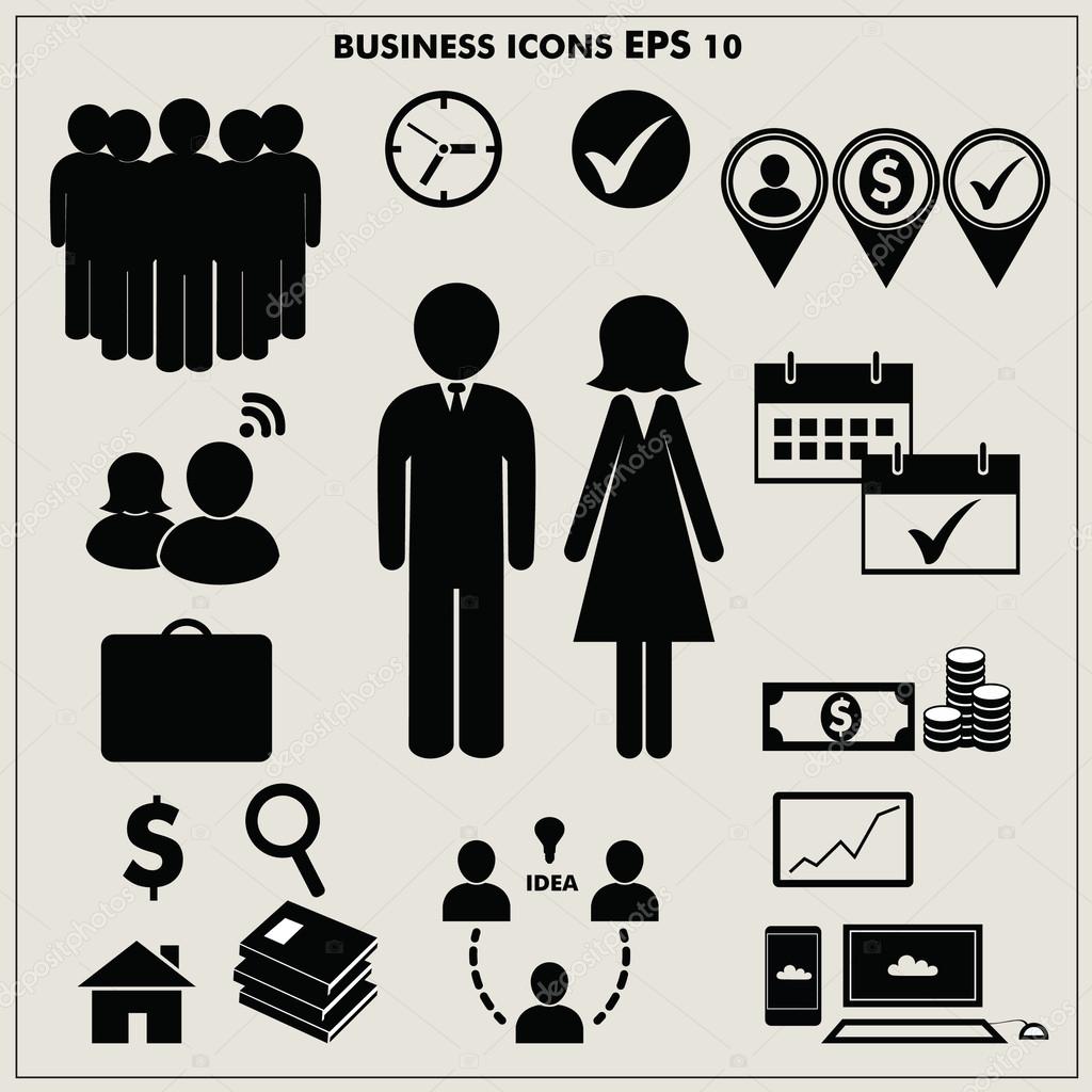 Business icons