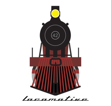 Vector EPS10 train icon clipart svg vector 