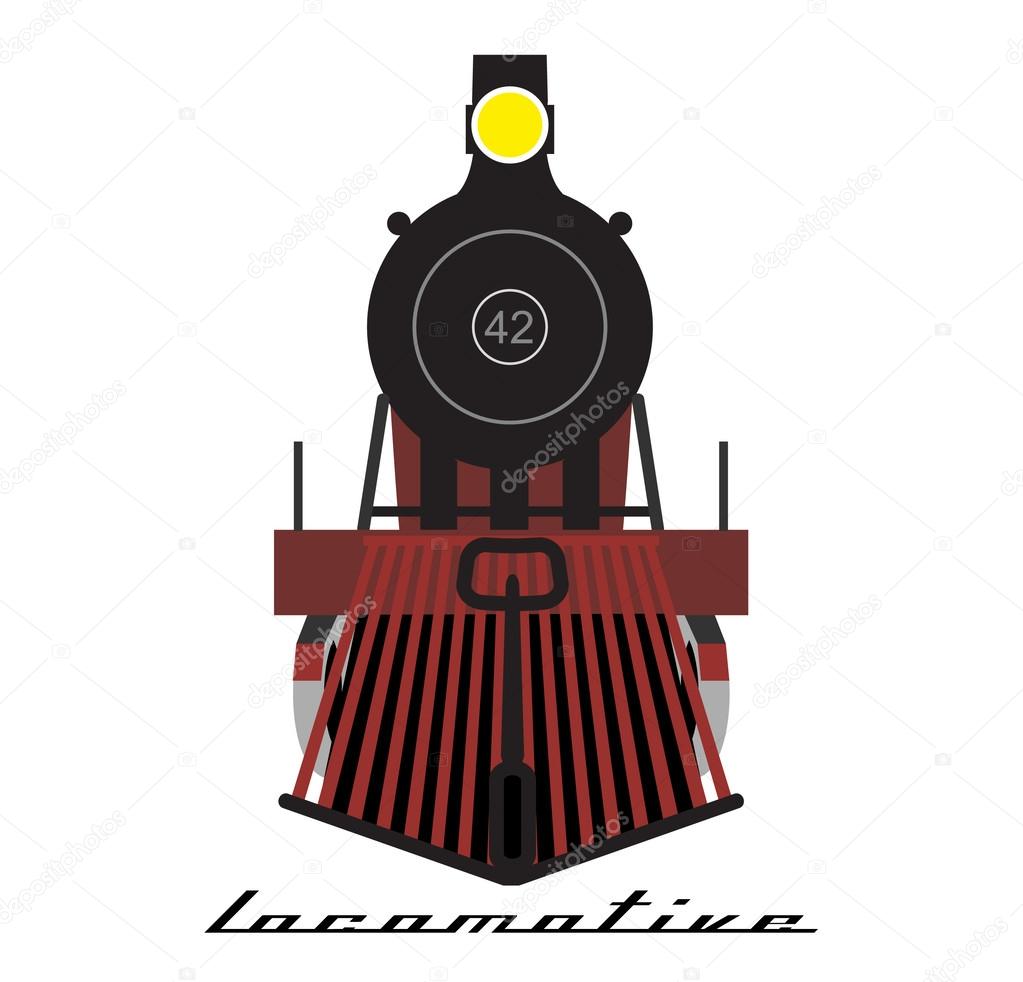 Train locomotive icon
