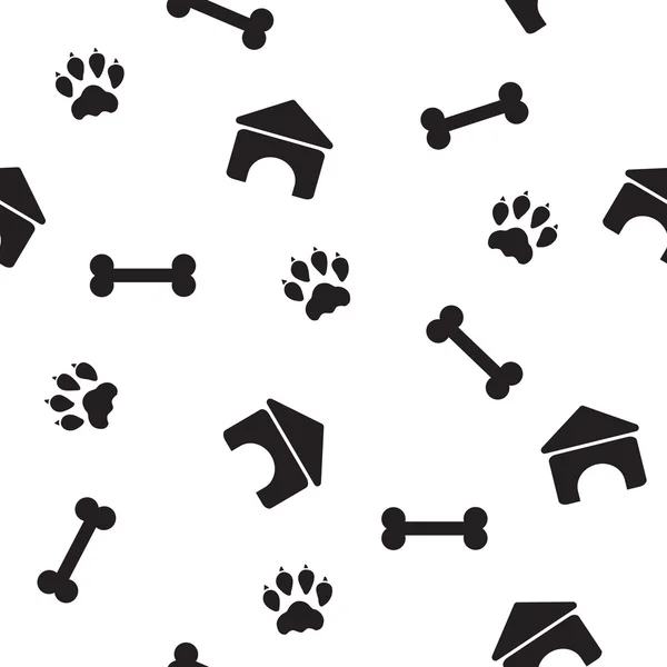 犬のパターン — ストックベクタ