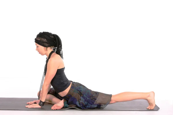 Kunst yoga asana — Stockfoto