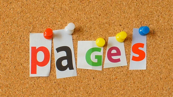 Pages — Stock Photo, Image
