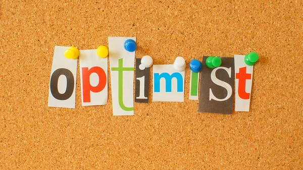 Optimist — Stockfoto