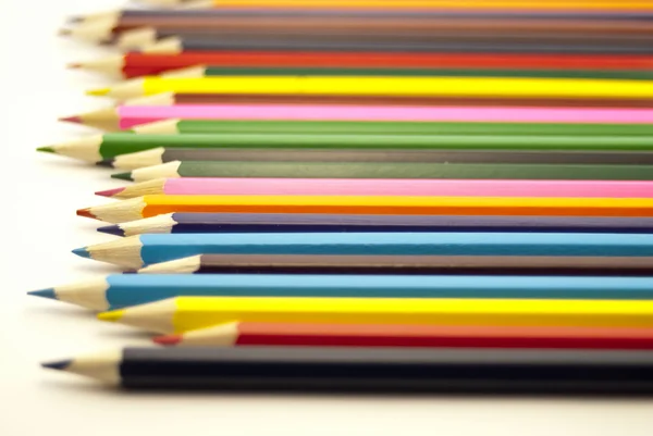 Crayons,colored pencils Stock Picture