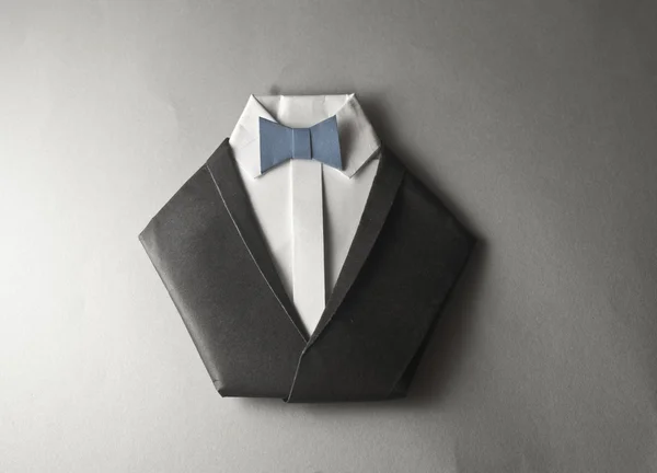 Origami kostym Stockbild