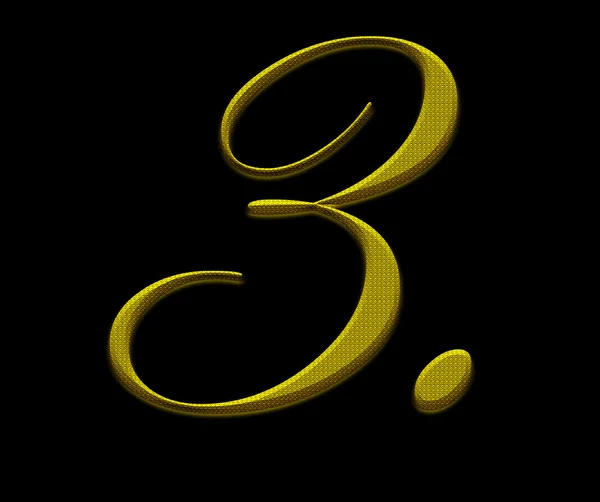 Sayı 3 altın