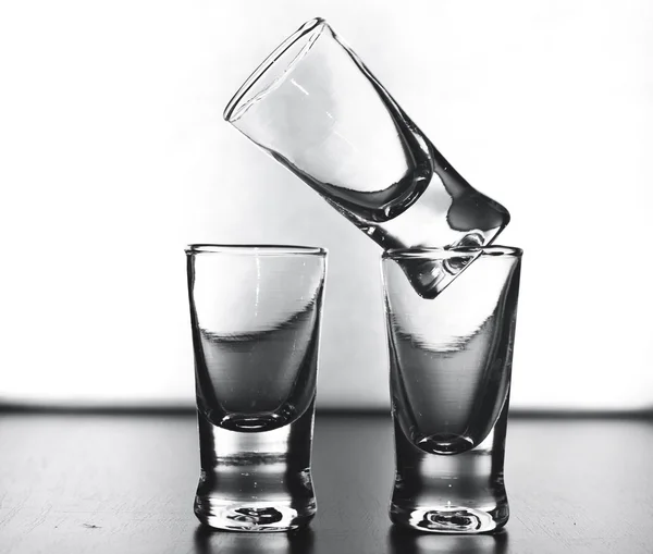 Empty glasses — Stock Photo, Image