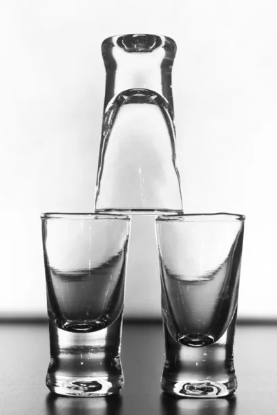 Vasos vacíos — Foto de Stock