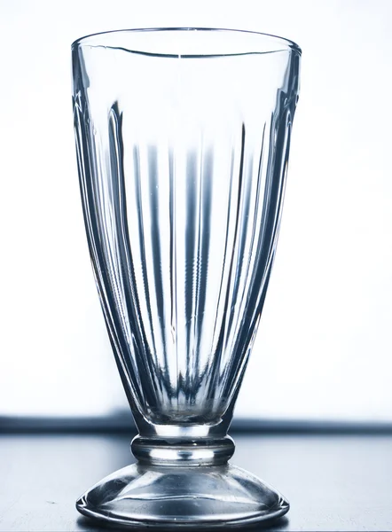 Empty Modern Drinking Glass — Stock Photo, Image