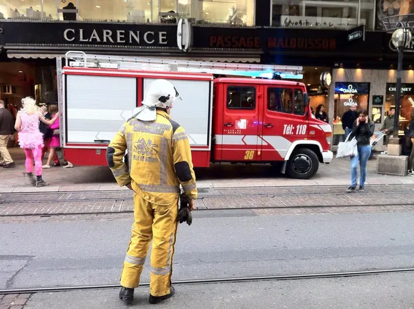 19 Ekim 2013: Cenevre merkezine itfaiyeciler