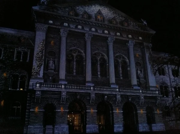 25 Ekim 2013, rendez-vous bundesplatz, ışık ve ses gösterisi, bern, İsviçre