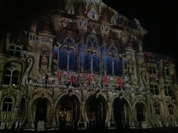 25 Ekim 2013, rendez-vous bundesplatz, ışık ve ses gösterisi, bern, İsviçre