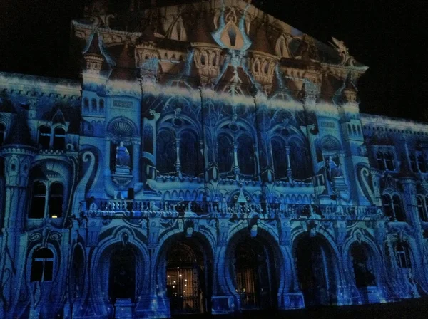 25 Ekim 2013, rendez-vous bundesplatz, ışık ve ses gösterisi, bern, İsviçre