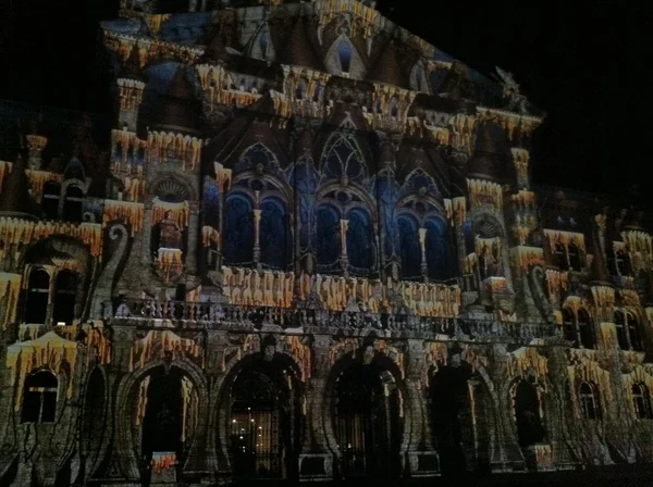 25 Ekim 2013, rendez-vous bundesplatz, ışık ve ses gösterisi, bern, İsviçre