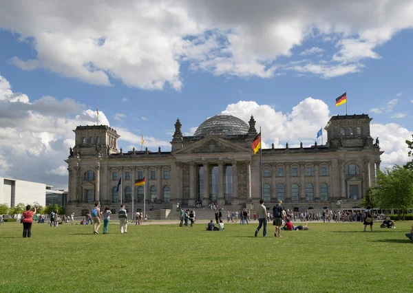 A bundestag építése — Stock Fotó