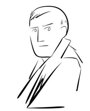 adam karakter Kroki