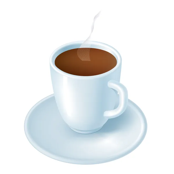 Taza de café — Vector de stock