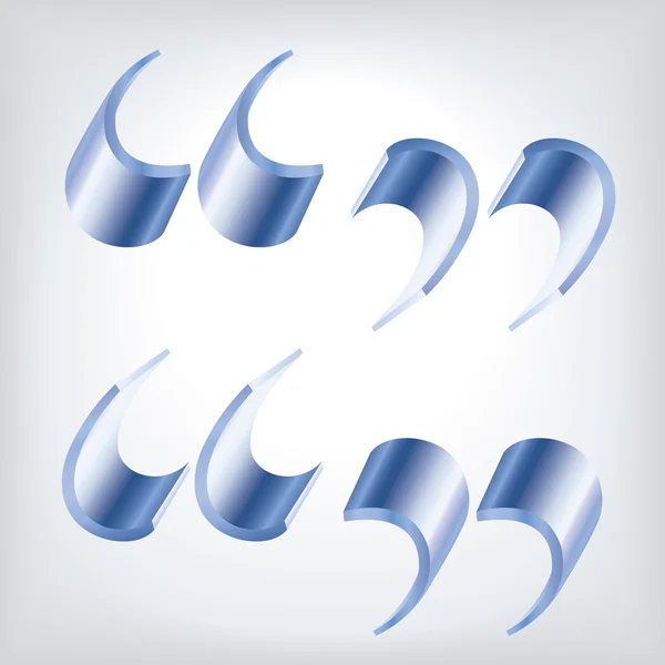 metal tırnak işaretleri