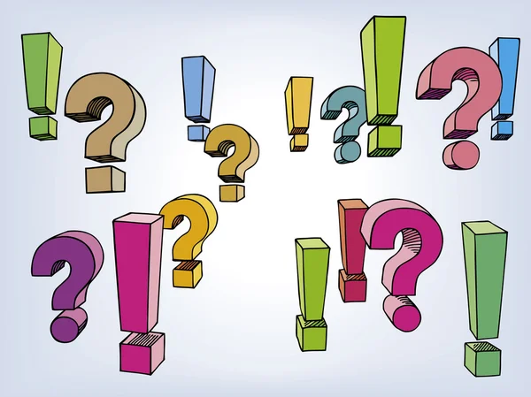 vektör soru işaretleri