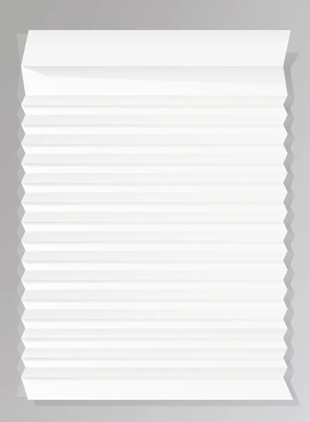 Fond en papier plié blanc — Image vectorielle