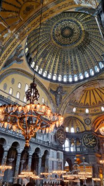 Ayasofya 'nın Ayasofya iç kesimi İstanbul' da Ayasofya Sophia Hagia Sofya