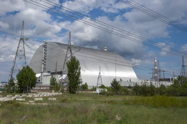 New Safe Confinement of the Chernobyl power plant in the Ukraine