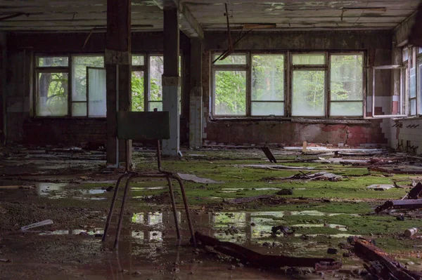 Місто Привид Прип Яті Чорнобильської Зони Відчуження Аварія Чорнобильській Атомній — стокове фото