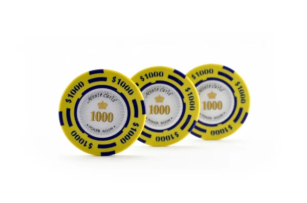 Poker chips — Stock Photo, Image