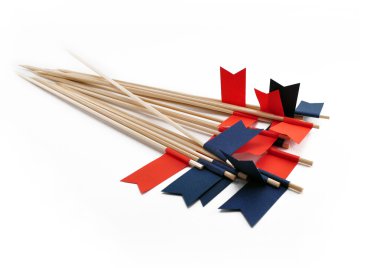 dekorasyon için bayrakları