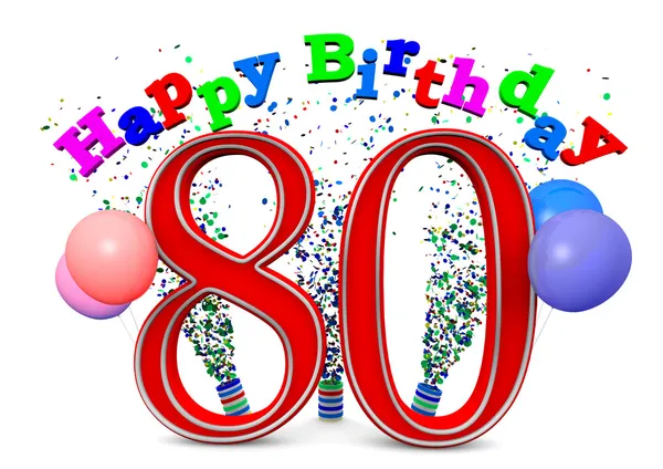 80th clipart