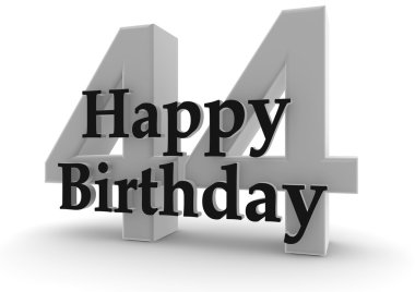 44. doğum günün kutlu olsun