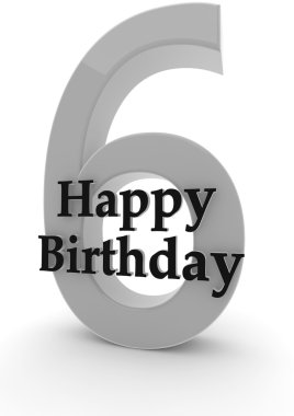 6. doğum günün kutlu olsun