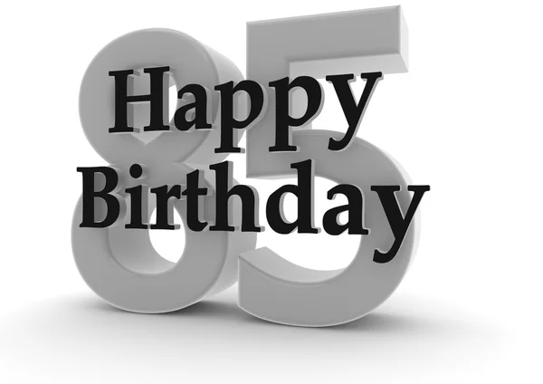 Happy Birthday for 85th birthday — Stock Photo, Image