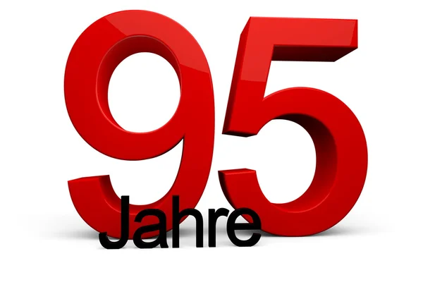95 Jachr — Zdjęcie stockowe